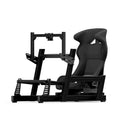 Factory Price Black Anodized Gaming Driving Sim Racing Rig Cockpit Aluminum Gaming Simulator with Single Triple Monitor Stand