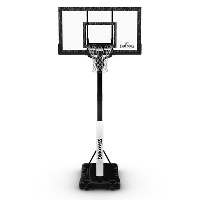 (2 Pack) 60-Inch Portable Basketball Hoop with Acrylic Backboard, Screw Jack Lift & Arena Slam Rim-Outdoor Play
