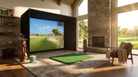 Simbox Golf Simulator Enclosure - 7 Sizes, Pro + Impact Screen and Frame INCLUDES FREE SIDE BARRIERS — Lifestyle